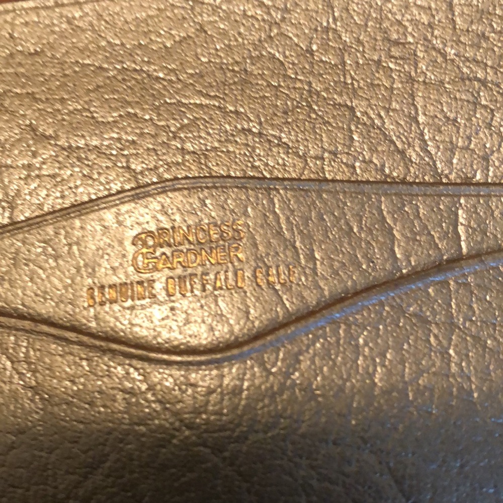 💜VINTAGE gold Buffalo calf wallet coin purse💜 - Picture 7 of 7
